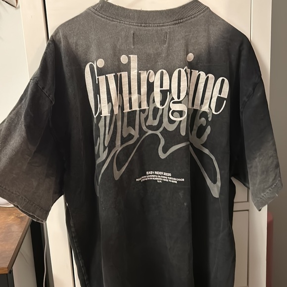 Civil Regime Oversized Men’s T-Shirt Size M - Picture 4 of 5